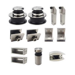 歐式定制不銹鋼滑輪滑動門五金配件304不銹鋼吊軌道批發(fā)供應